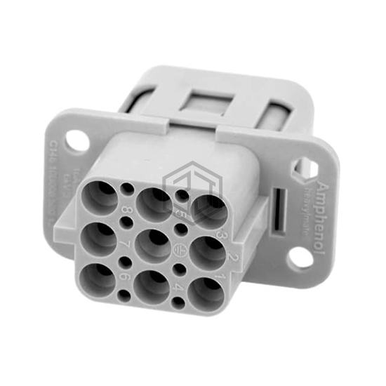 C146 10B008 500 12 - Amphenol Tuchel Industrial - Heavy Duty Connectors - Inserts, Modules