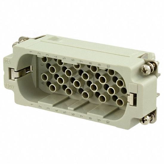 2-1103012-3 - TE Connectivity AMP Connectors - Heavy Duty Connectors - Inserts, Modules