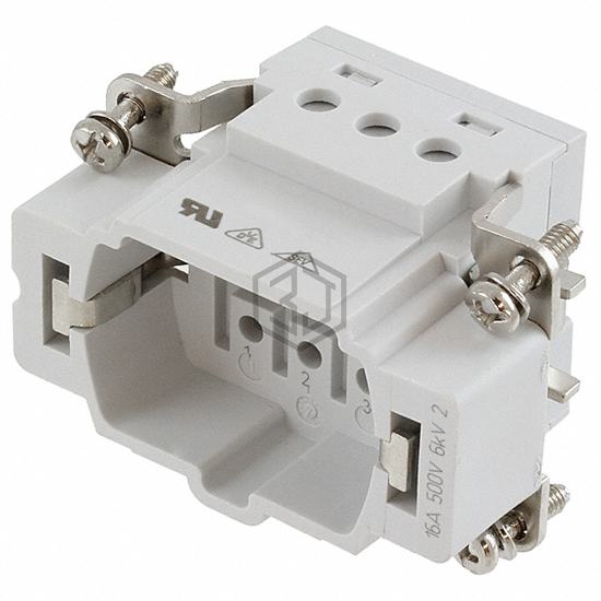 2-1103634-3 - TE Connectivity AMP Connectors - Heavy Duty Connectors - Inserts, Modules