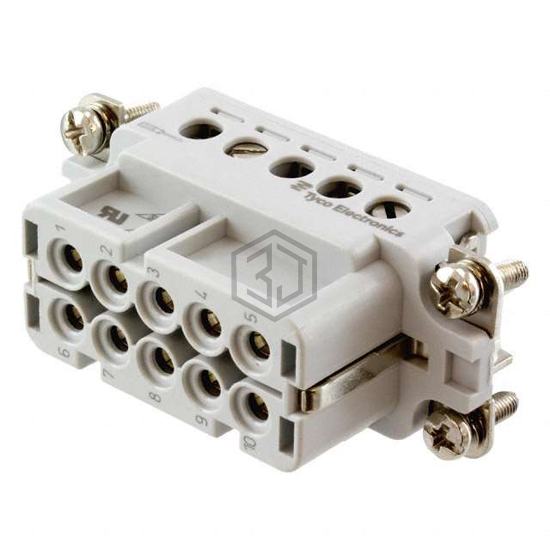 1-1103415-1 - TE Connectivity AMP Connectors - Heavy Duty Connectors - Inserts, Modules