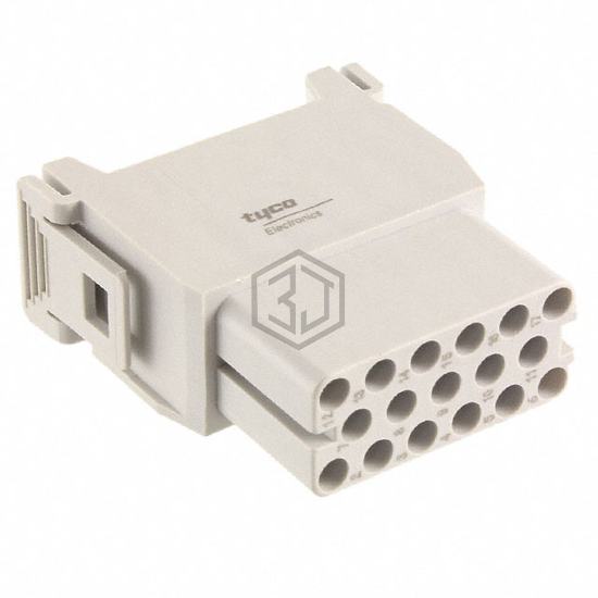 1103279-1 - TE Connectivity AMP Connectors - Heavy Duty Connectors - Inserts, Modules