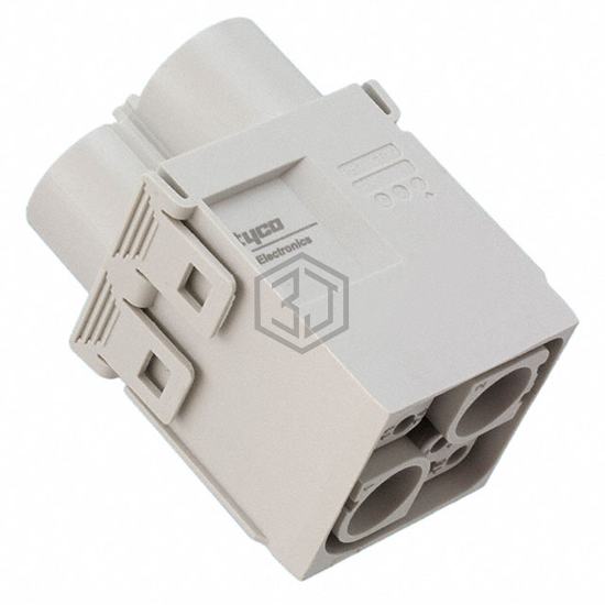1103243-1 - TE Connectivity AMP Connectors - Heavy Duty Connectors - Inserts, Modules