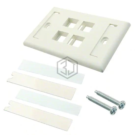 NK4FIWY - Panduit Corp - Keystone - Faceplates, Frames