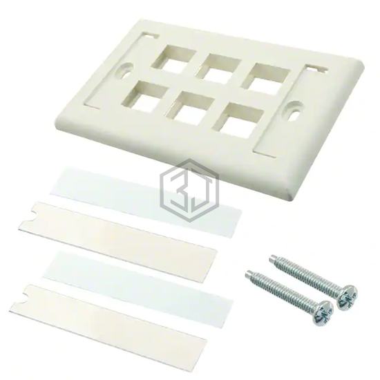 NK6FIWY - Panduit Corp - Keystone - Faceplates, Frames