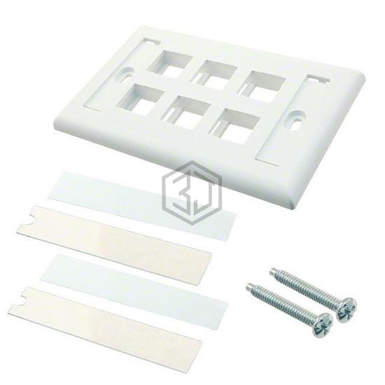 NK6FWHY - Panduit Corp - Keystone - Faceplates, Frames