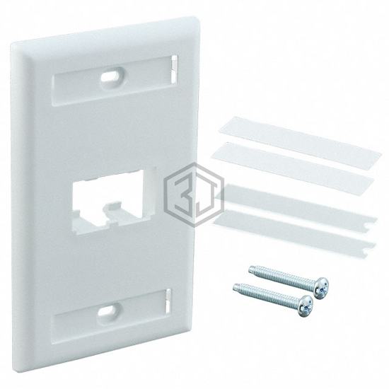 CFPL2WHY - Panduit Corp - Keystone - Faceplates, Frames