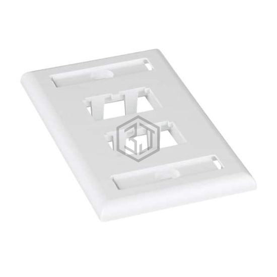 CFPL4WHY - Panduit Corp - Keystone - Faceplates, Frames