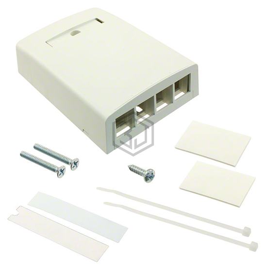 NK4BXIW-AY - Panduit Corp - Keystone - Faceplates, Frames