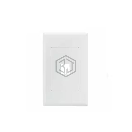 FPDS1-W - HellermannTyton - Keystone - Faceplates, Frames