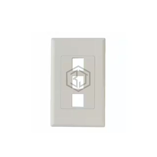 FPDS3-FW - HellermannTyton - Keystone - Faceplates, Frames