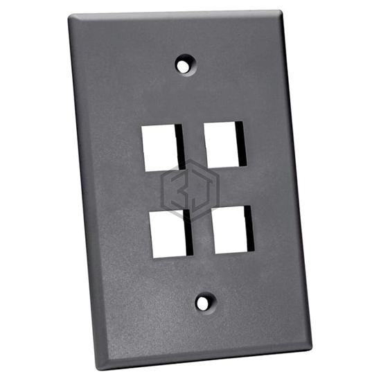 NFP-5040 - Quest Technology International Inc. - Keystone - Faceplates, Frames