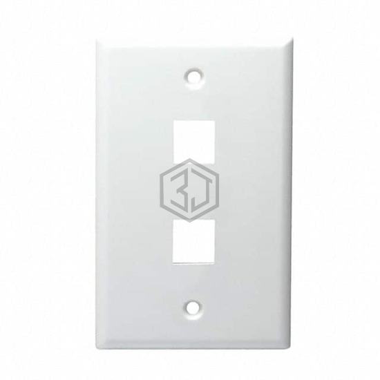 20-3012-WH - DataComm Electronics, Inc. - Keystone - Faceplates, Frames