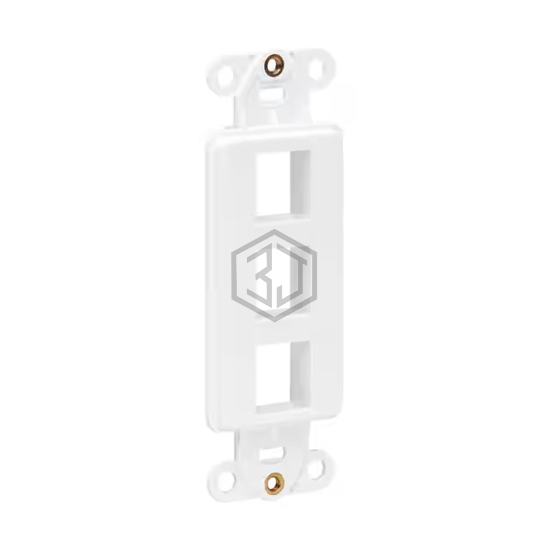 N042D-003V-WH - Tripp Lite - Keystone - Faceplates, Frames