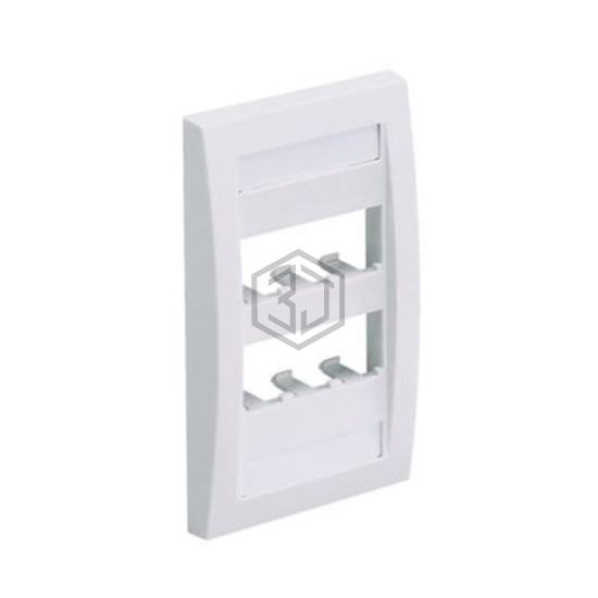 CFPE6IGY - Panduit Corp - Keystone - Faceplates, Frames