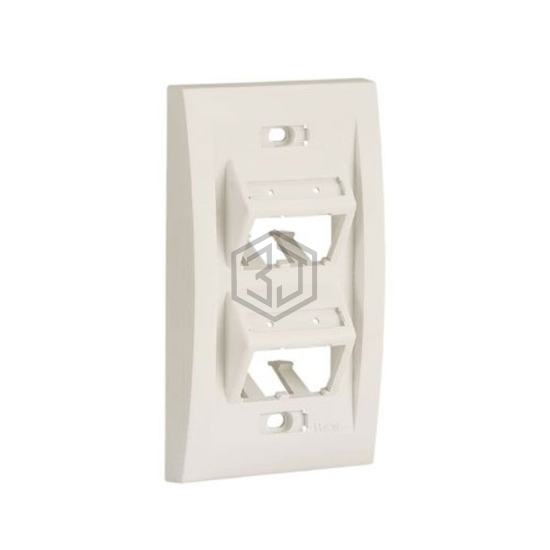 UICFPSE4WH - Panduit Corp - Keystone - Faceplates, Frames