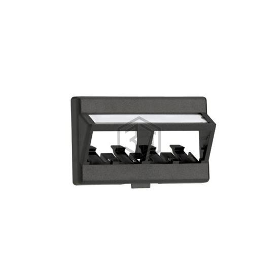 CFFPLA4BL - Panduit Corp - Keystone - Faceplates, Frames