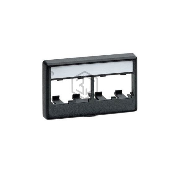 CFFPL4EI - Panduit Corp - Keystone - Faceplates, Frames