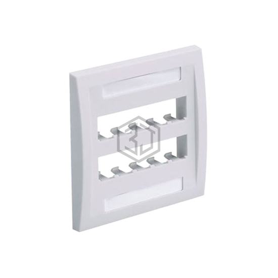 CFPE10WH-2GY - Panduit Corp - Keystone - Faceplates, Frames