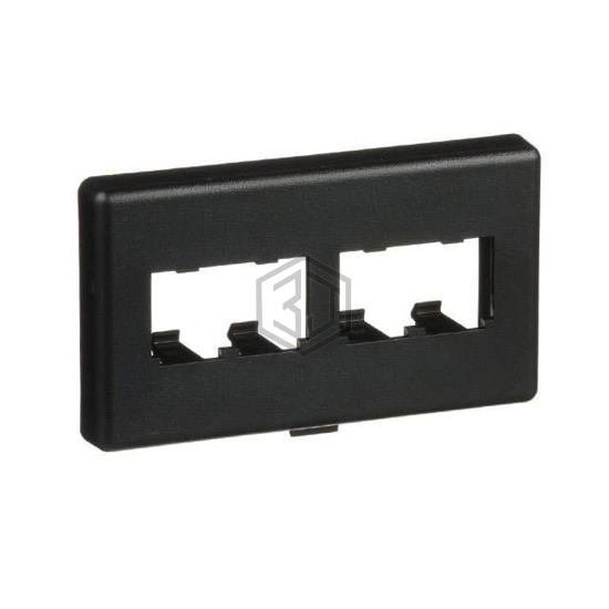 CFFPHM4BL - Panduit Corp - Keystone - Faceplates, Frames