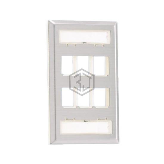 NKF6S - Panduit Corp - Keystone - Faceplates, Frames