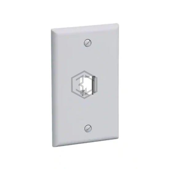 CFP1WH - Panduit Corp - Keystone - Faceplates, Frames