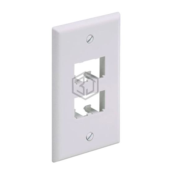 CFP4WH - Panduit Corp - Keystone - Faceplates, Frames