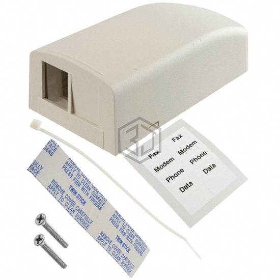 NK2BXIW-A - Panduit Corp - Keystone - Faceplates, Frames
