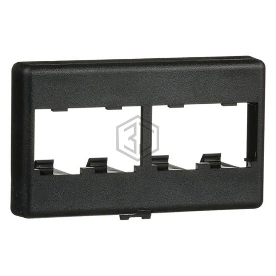 CFFP4BL - Panduit Corp - Keystone - Faceplates, Frames