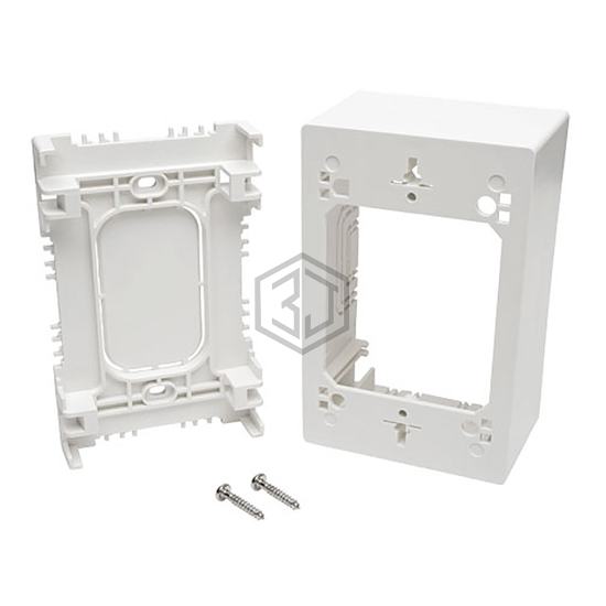 N080-SMB1-WH - Tripp Lite - Keystone - Faceplates, Frames