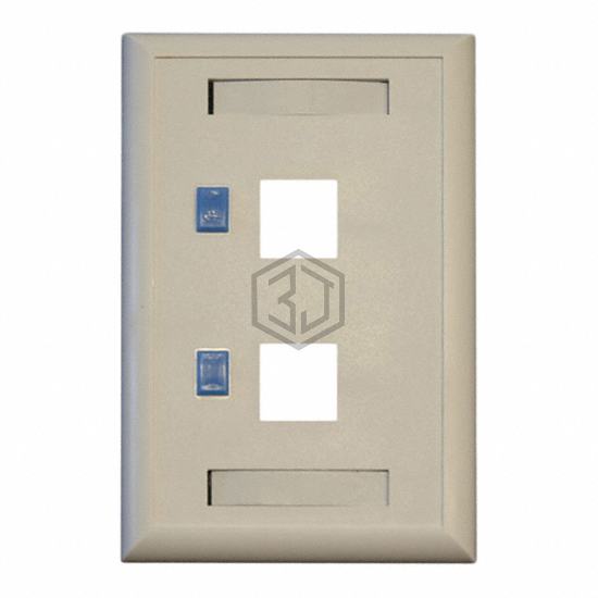 N042-001-WH - Tripp Lite - Keystone - Faceplates, Frames