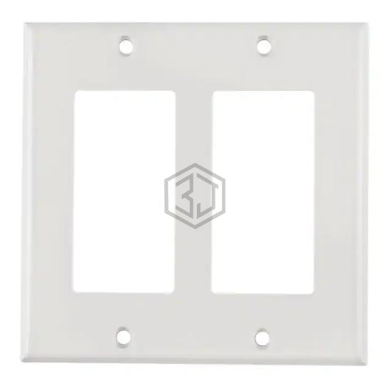 FPRDG-W - HellermannTyton - Keystone - Faceplates, Frames
