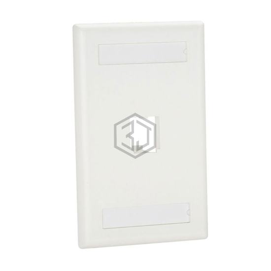 CFPL1WHY - Panduit Corp - Keystone - Faceplates, Frames