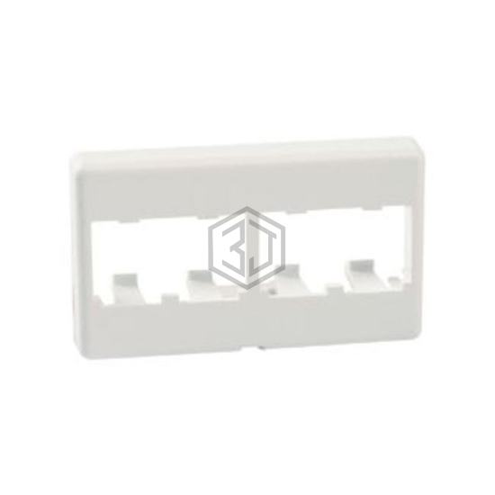 CFFP4WH - Panduit Corp - Keystone - Faceplates, Frames