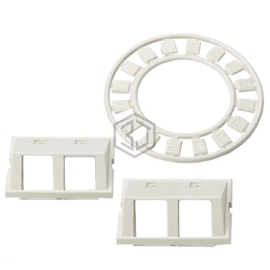 FPMIAD15-FW - HellermannTyton - Keystone - Faceplates, Frames