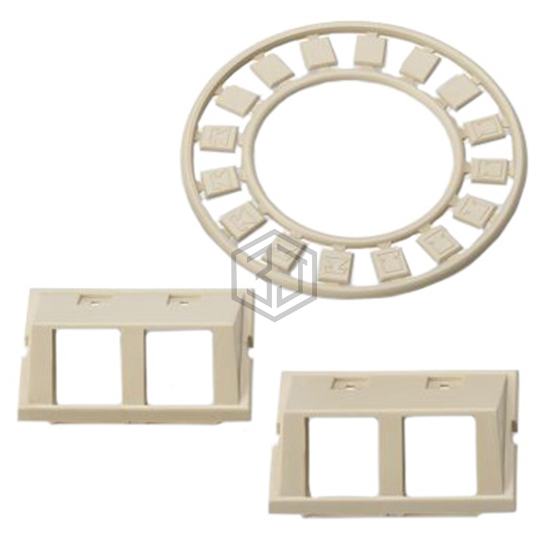 FPMIAD15-I - HellermannTyton - Keystone - Faceplates, Frames