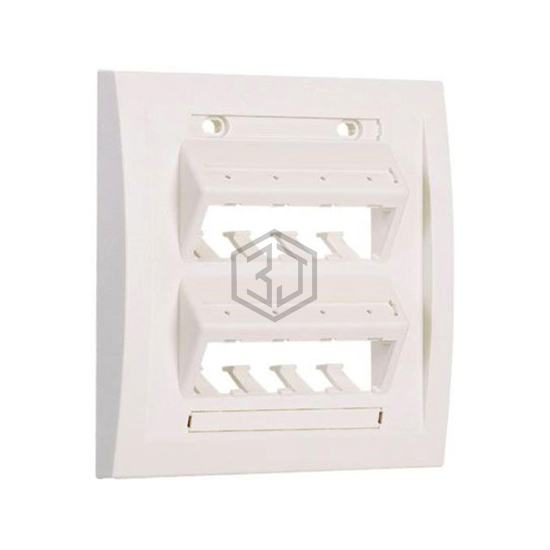 UICFPSE8WH-2G - Panduit Corp - Keystone - Faceplates, Frames
