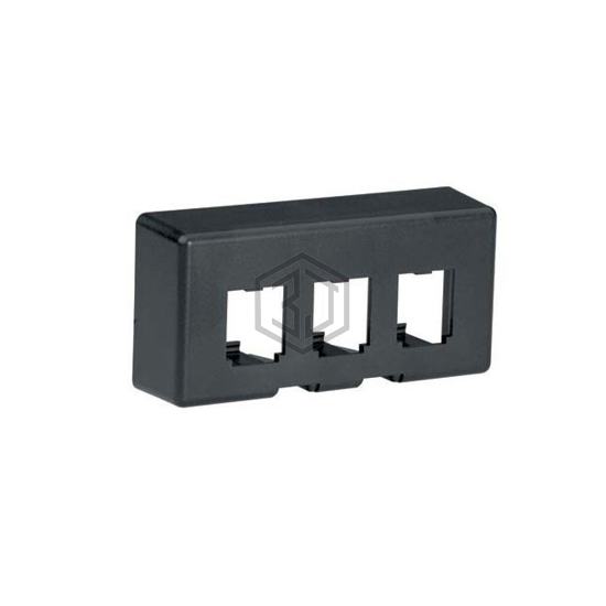 CFFPE3BL - Panduit Corp - Keystone - Faceplates, Frames