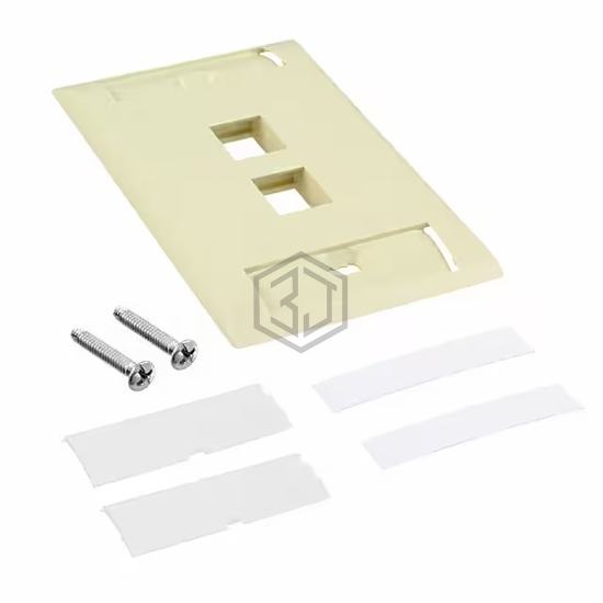 2111009-1 - TE Connectivity AMP Connectors - Keystone - Faceplates, Frames