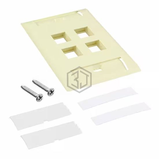 2111011-1 - TE Connectivity AMP Connectors - Keystone - Faceplates, Frames
