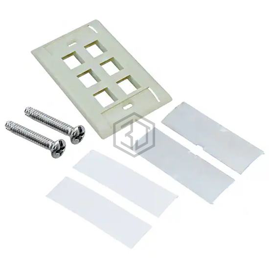 2111012-1 - TE Connectivity AMP Connectors - Keystone - Faceplates, Frames