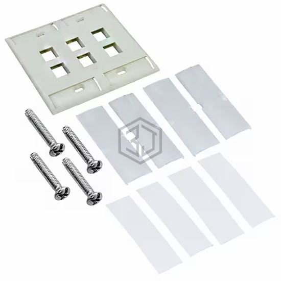 2111013-1 - TE Connectivity AMP Connectors - Keystone - Faceplates, Frames