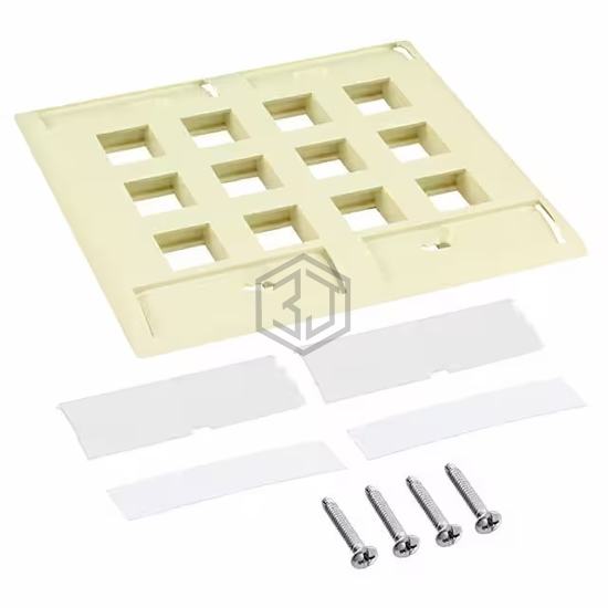 2111015-1 - TE Connectivity AMP Connectors - Keystone - Faceplates, Frames