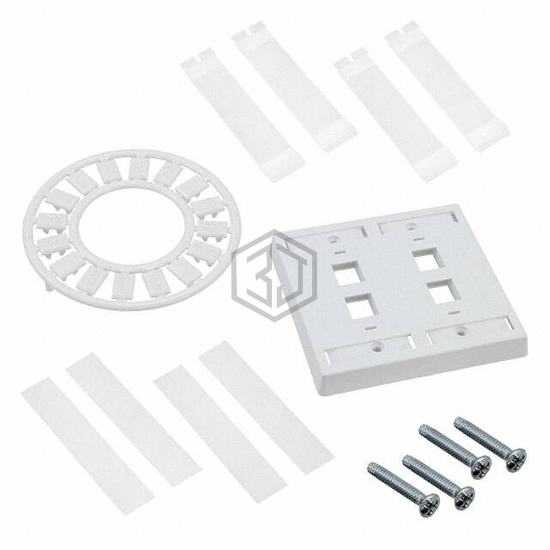 83935-3 - TE Connectivity Raychem Cable Protection - Keystone - Faceplates, Frames