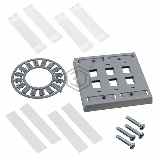 83936-4 - TE Connectivity Raychem Cable Protection - Keystone - Faceplates, Frames