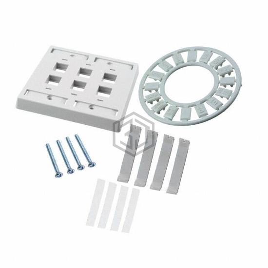 83936-1 - TE Connectivity AMP Connectors - Keystone - Faceplates, Frames