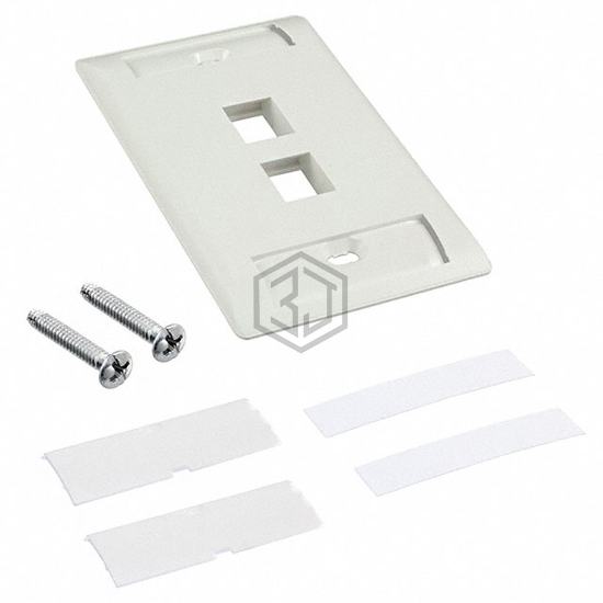 1-2111009-3 - TE Connectivity AMP Connectors - Keystone - Faceplates, Frames