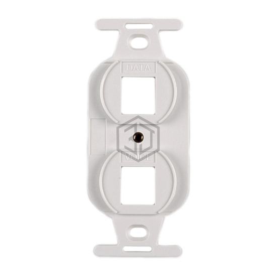 FP106MF-W - HellermannTyton - Keystone - Faceplates, Frames