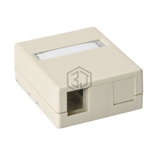 SMBDUAL-I - HellermannTyton - Keystone - Faceplates, Frames
