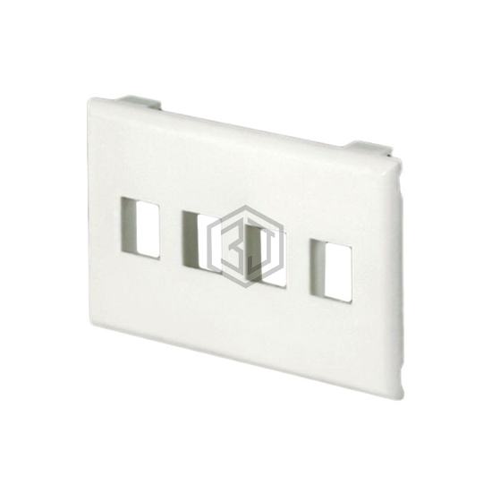 T70KW4WH - Panduit Corp - Keystone - Faceplates, Frames