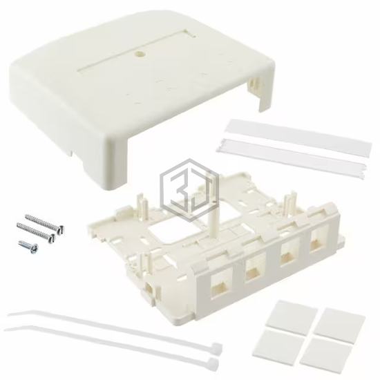 1933671-1 - TE Connectivity AMP Connectors - Keystone - Faceplates, Frames